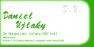 daniel ujlaky business card